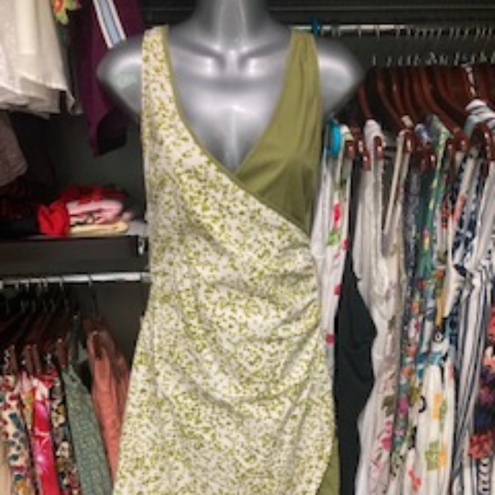 Summer Dress, Size small, Stretch cotton blend
